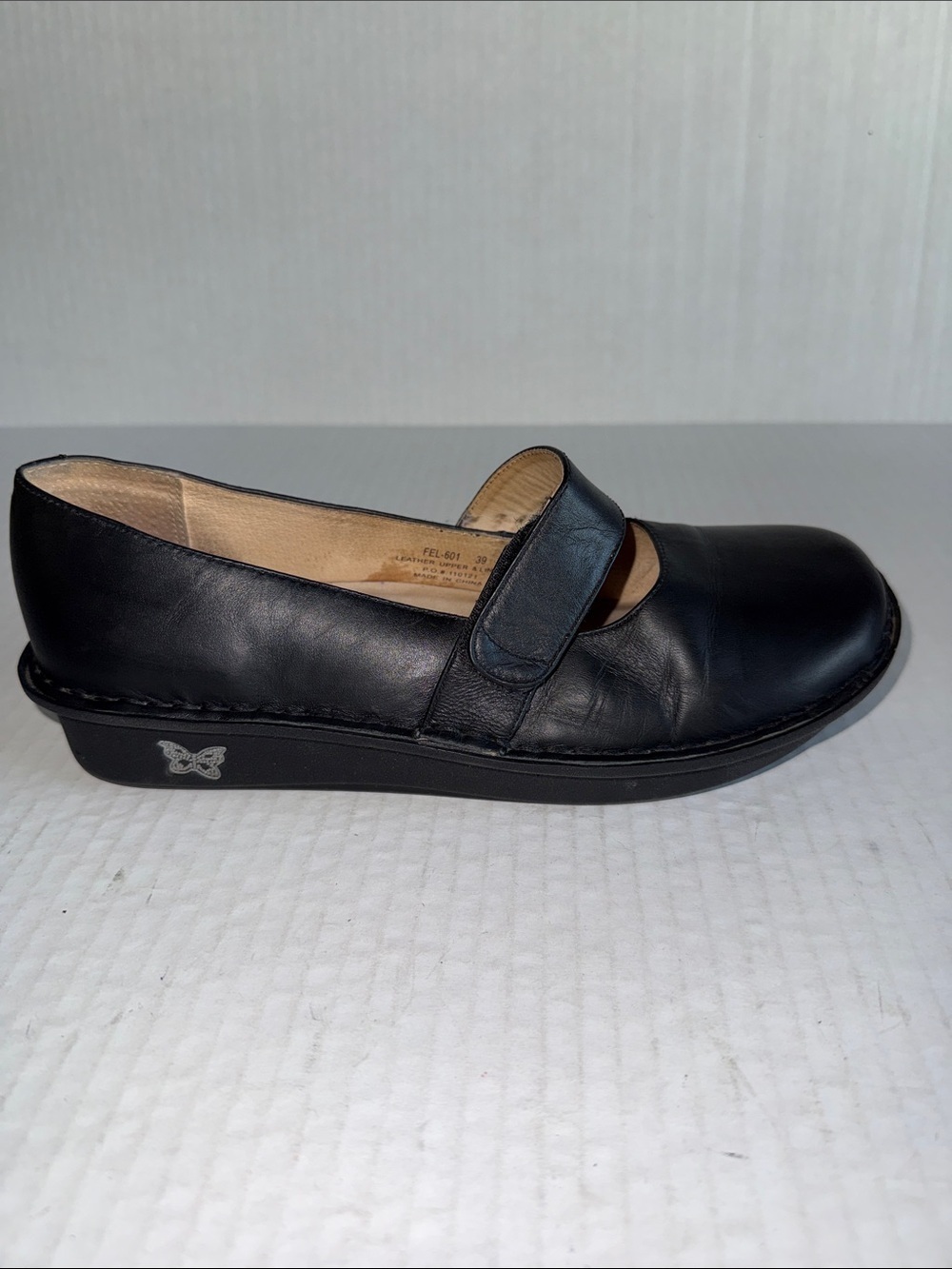 Alegria Paloma Black Nappa Mary Jane Shoes - Picture 6 of 12